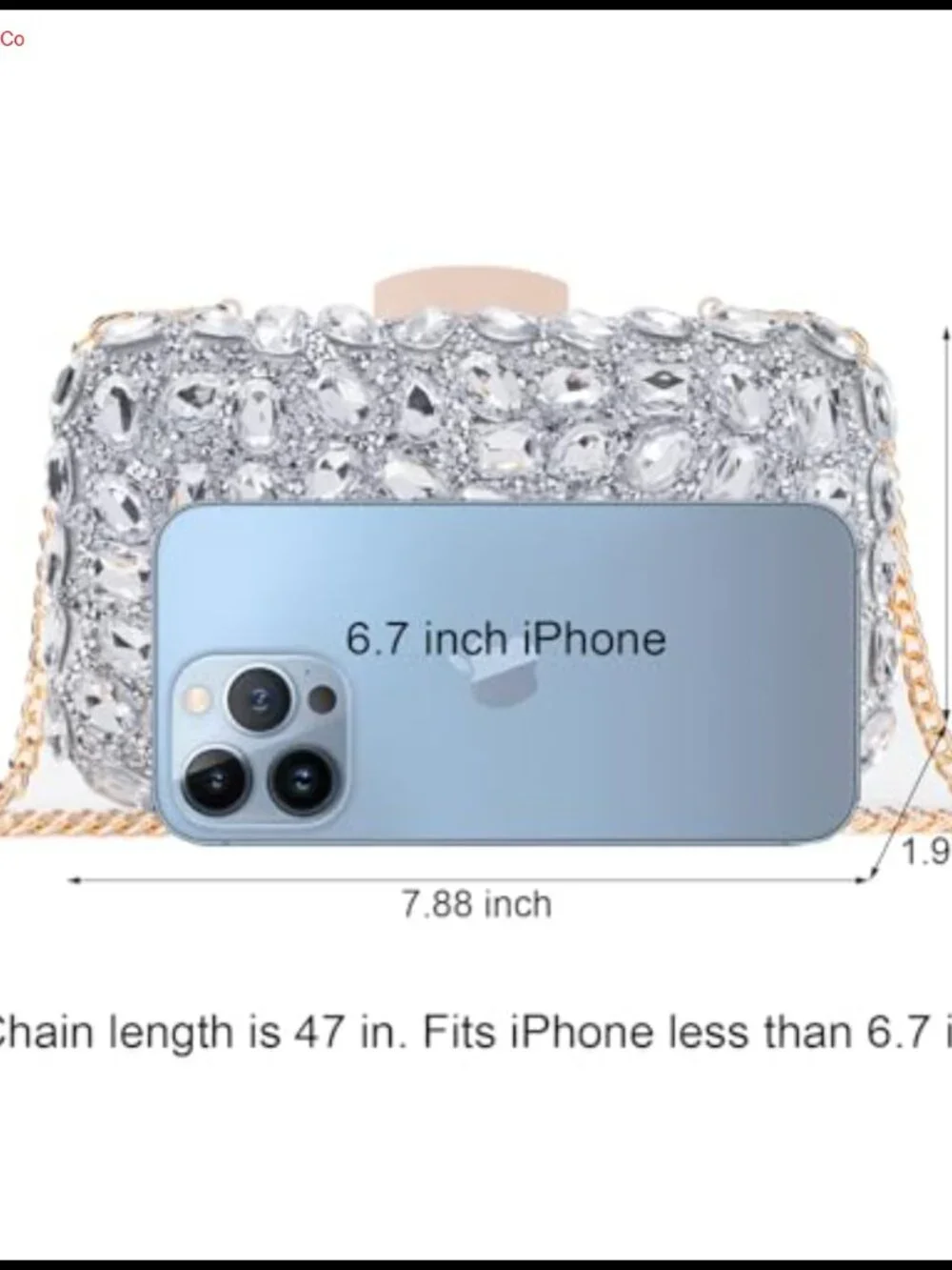 Rhinestone Clutch Purses for Women, Gemstone Evening Bag, Sparkly Crystal Clutch